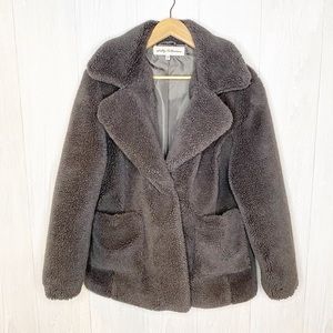 NWT Sebby Collection teddy coat